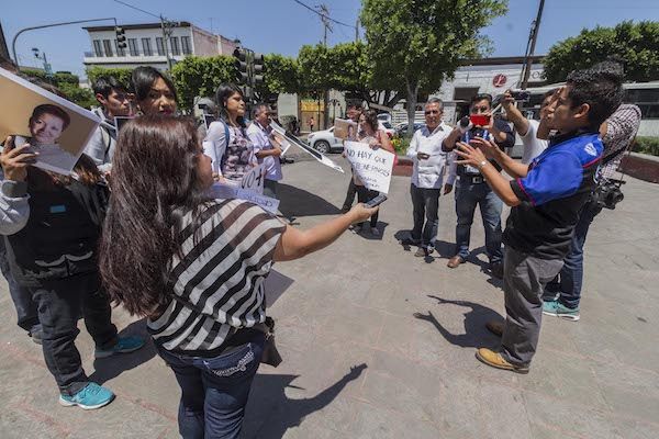 Comunicadores de SJR exigen un alto a violencia contra el gremio periodistico 2