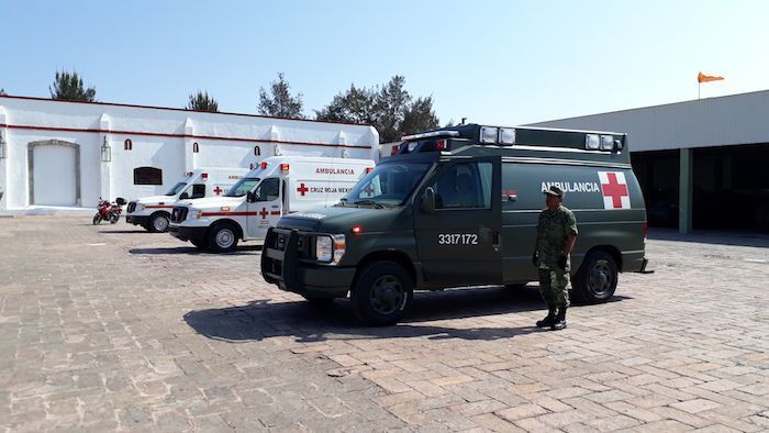 Cruz Roja San Juan del Río recibe donativo de personal militar de La Llave 2