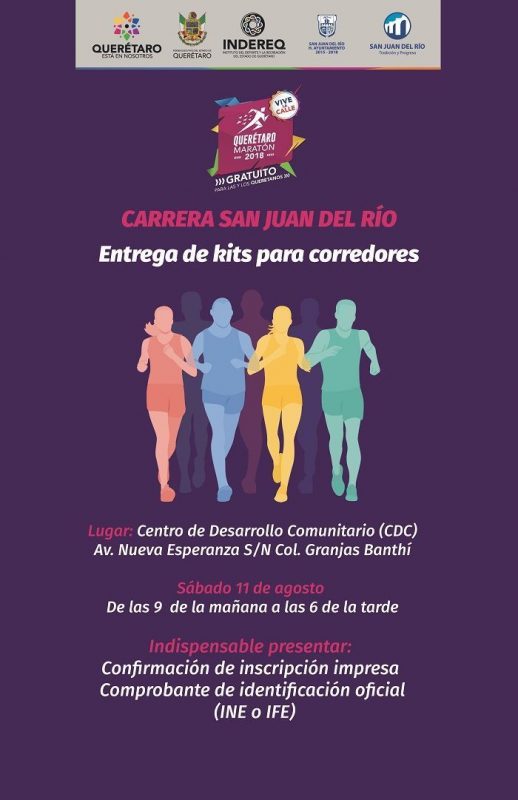 Preparado municipio para Carrera Intraining rumbo al Querétaro Maratón 2018 1