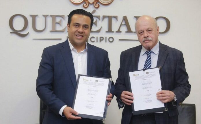 Luis Nava, firmó un convenio de coordinación con el CENAM Luis Nava, firmó un convenio de coordinación con el CENAM