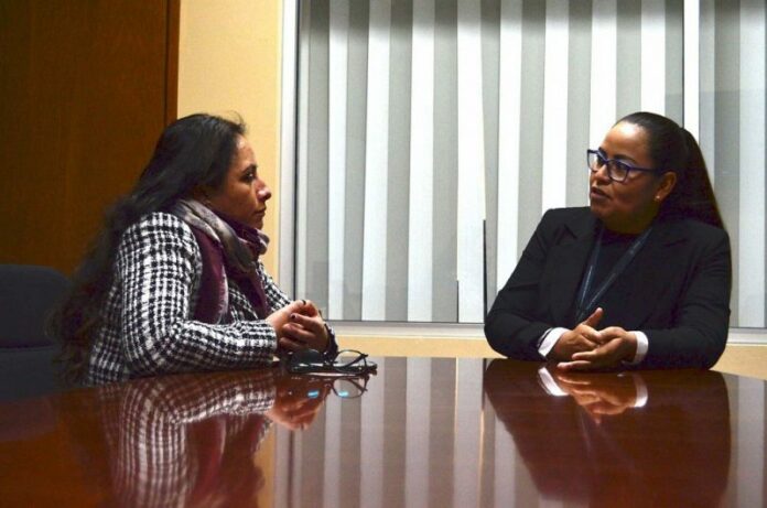 La Fiscala Mahyra Rufino recibe a la Diputada Verónica Hernández La Fiscala Mahyra Rufino recibe a la Diputada Verónica Hernández