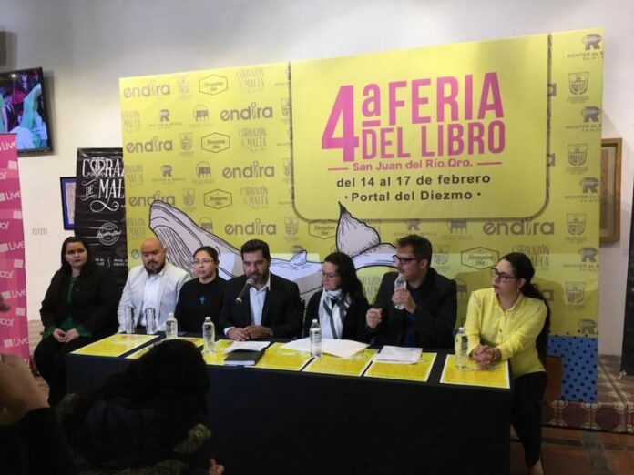 Se anunció la 4 Feria del libro de San Juan del Río Se anunció la 4 Feria del libro de San Juan del Río
