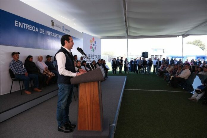 Entrega Gobernador infraestructura de agua potable en Santa Rosa Jáuregui Entrega Gobernador infraestructura de agua potable en Santa Rosa Jáuregui
