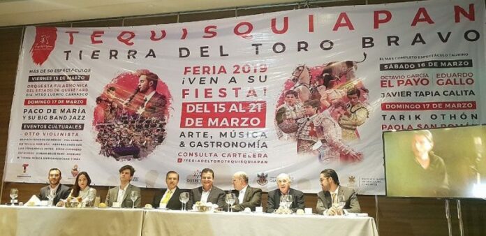 Presentaron Feria del Toro de Tequisquiapan en la CDMX Presentaron Feria del Toro de Tequisquiapan en la CDMX