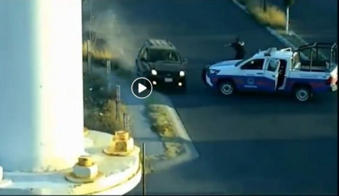 (VIDEO) Ladrón intenta escape de película al robar camioneta (VIDEO) Ladrón intenta escape de película al robar camioneta