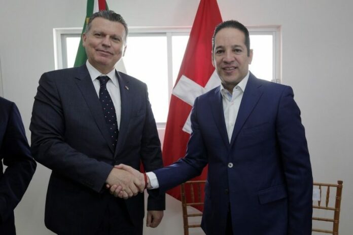 El Gobernador se reúne con el Embajador de Suiza El Gobernador se reúne con el Embajador de Suiza