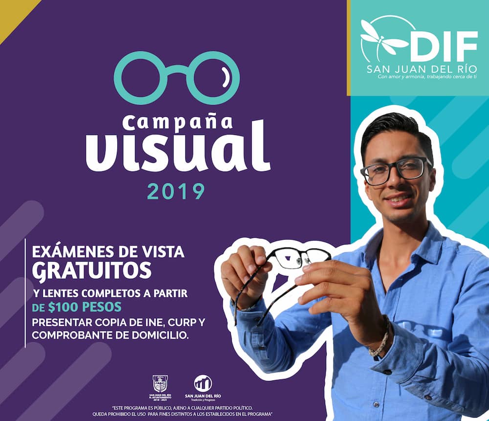 Realiza DIF Municipal campaña visual con lentes a bajo costo