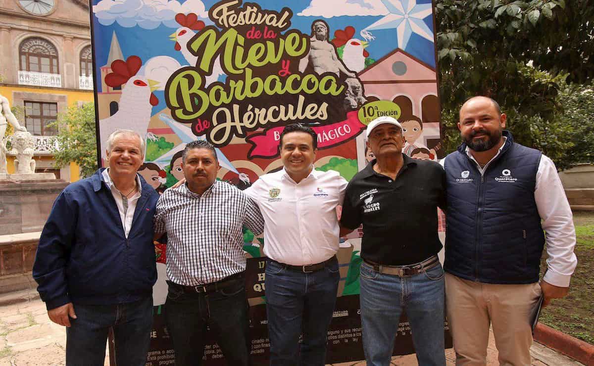 Anuncia Luis Nava el tradicional Festival de la Nieve y la Barbacoa en Hércules