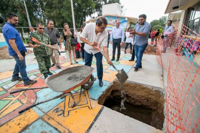 Invierten 2 mdp en mejoramiento de escuelas en La Estancia Invierten 2 mdp en mejoramiento de escuelas en La Estancia