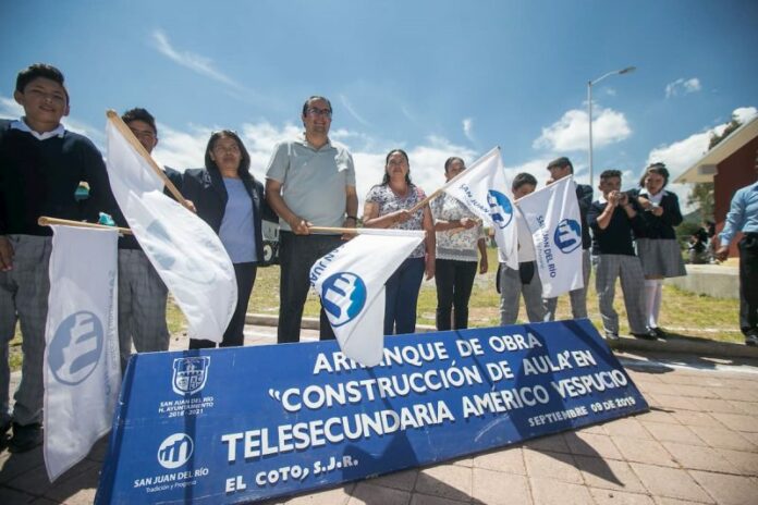 Inicia Memo Vega obras en escuelas de El Coto y Santa Isabel Inicia Memo Vega obras en escuelas de El Coto y Santa Isabel