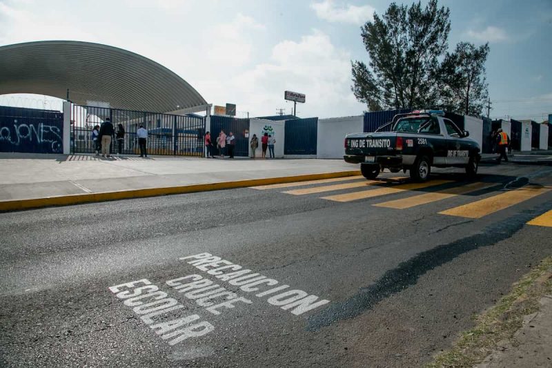 Presidencia Municipal entrega acceso seguro en primaria de Nuevo San Juan