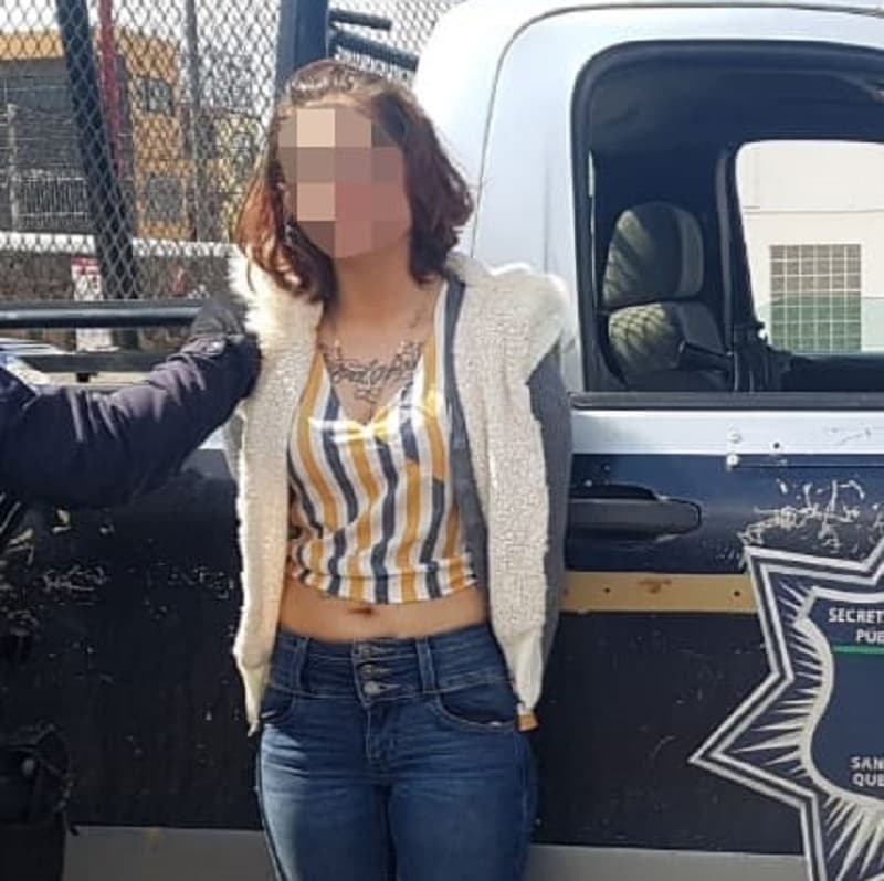 Detienen a mujer con varios tipos de droga en zona oriente de San Juan del Río QRO