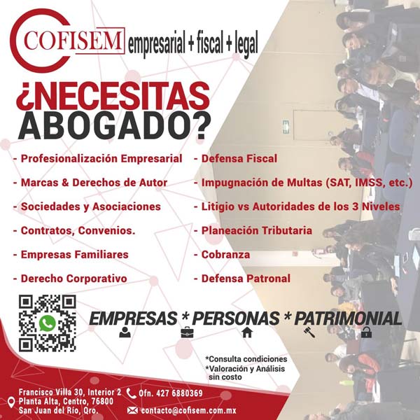 COFISEM abogados en Querétaro
