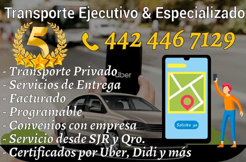 Transporte ejecutivo Querétaro