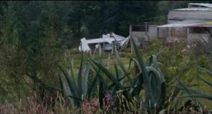 Avioneta transportaba casi media tonelada de droga cuando cayó en Amealco Querétaro