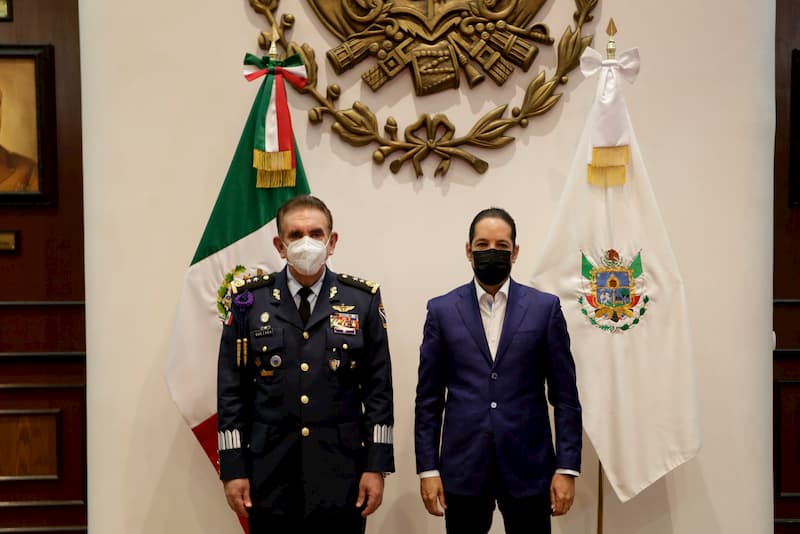 Francisco Domínguez se reúne con presidente de FAMEX para dar seguimiento a la Feria Aeroespacial México 2021