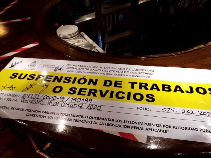 Supervisaron 33 establecimientos comerciales en el estado de Querétaro