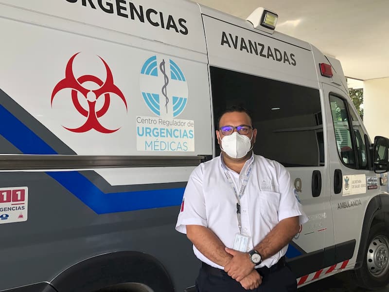 Ofrece Secretaría de Salud de Querétaro servicio prehospitalario de calidad por COVID-19