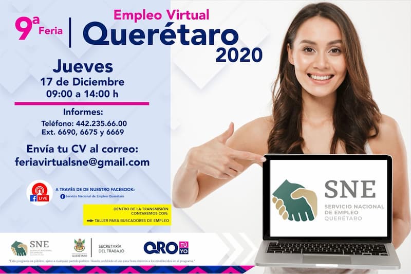 Realizarán Ferias del empleo para San Juan del Río y Querétaro