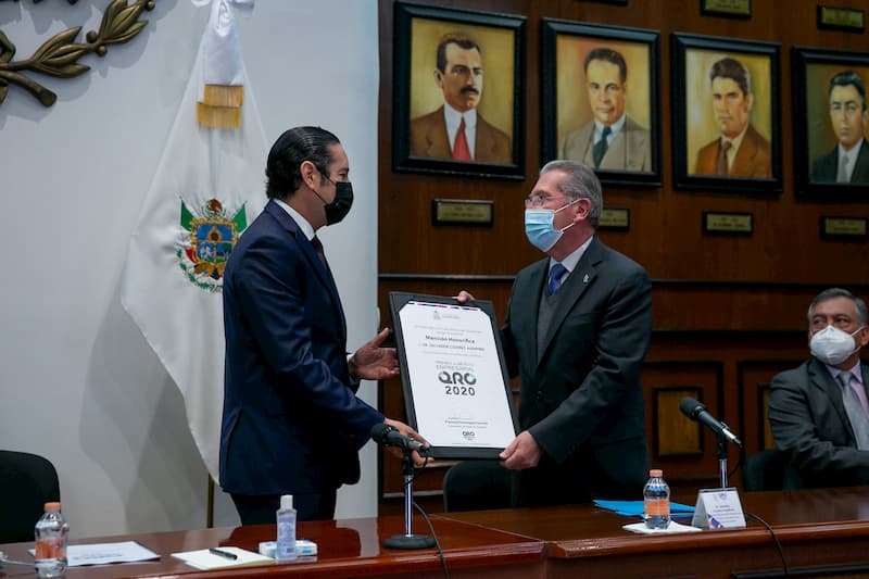 Reconoce Francisco Domínguez a empresarios como activos de confianza para invertir en Querétaro