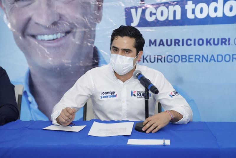 Mauricio Kuri está sano y listo para continuar su campaña