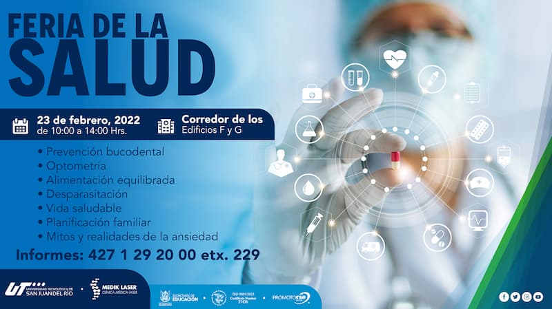 UTSJR realizará su 3ra Feria de la Salud