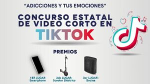 Invita SESA al Concurso Estatal de Video Corto en TikTok, Adicciones y tus Emociones