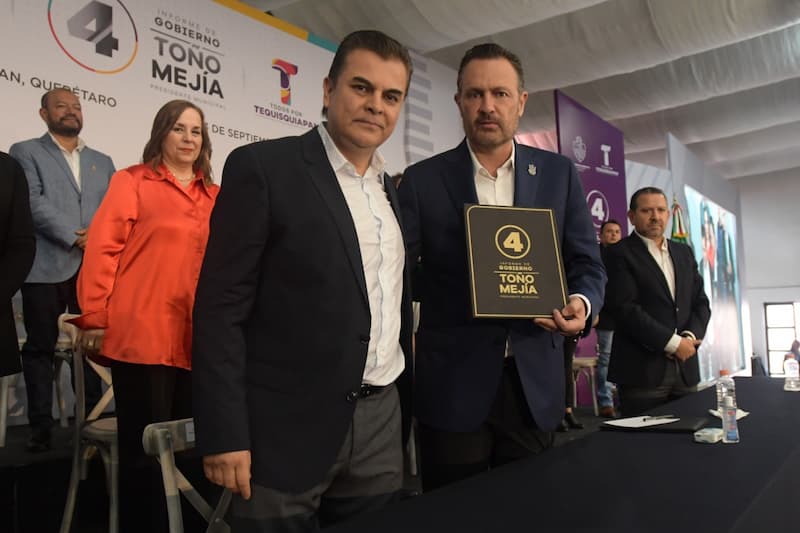 Toño Mejía presenta su 4to Informe de Gobierno destacando resultados en