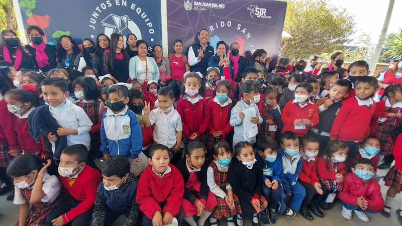 Adelante Mi Querido San Juan beneficia al jardín de niños Pablo Cabrera