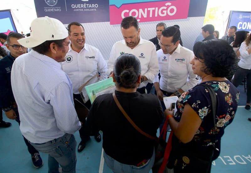 Encabeza el gobernador Mauricio Kuri con acompañamiento del alcalde Roberto Cabrera Valencia