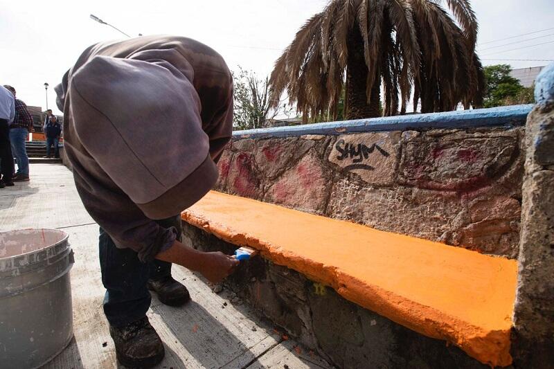 Roberto Cabrera monitorea acciones de limpieza en zona Oriente de San Juan del Río