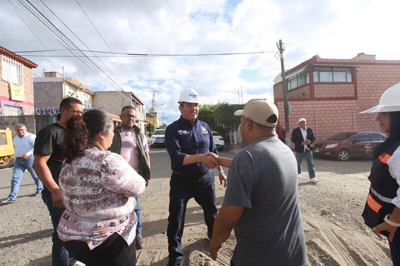 San Juan del Río invierte 8.5 mdp en la rehabilitación de ocho vialidades en el municipio