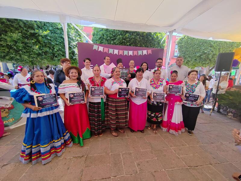 Diputada Marcia Solorzano Gallego encabeza exitosa muestra gastronómica en San Juan del Río