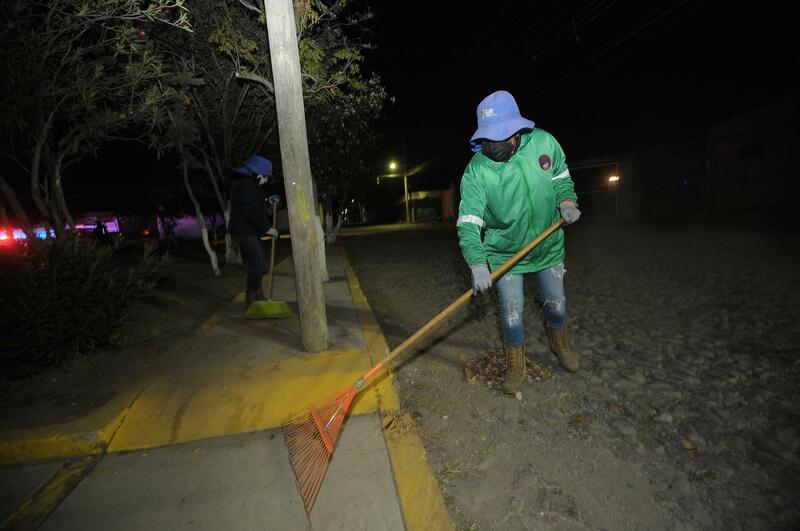 Roberto Cabrera impulsa mejora en Rancho Banthí con acciones de servicios públicos