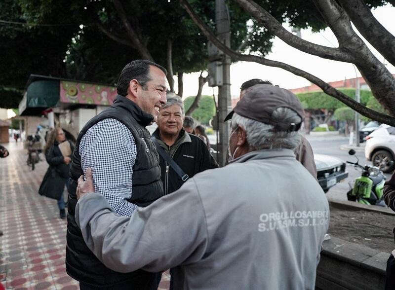 Roberto Cabrera celebró el Día de la Candelaria con voceadores en San Juan del Río