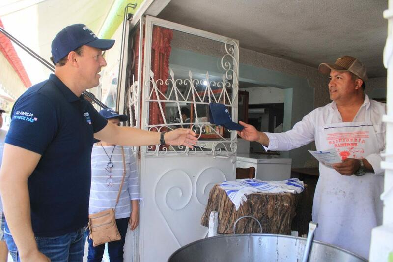 Germaín Garfias culmina campaña electoral agradeciendo a los ciudadanos de Amealco y San Juan del Río