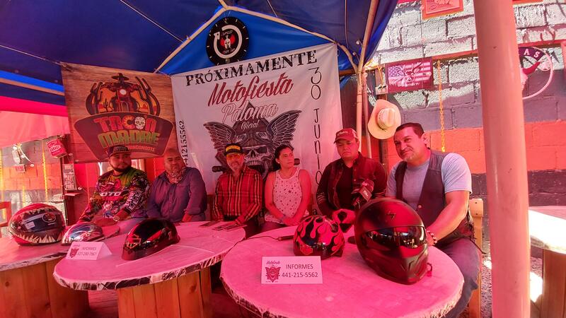 Octava edición de la "Motofiesta Paloma Oficial" celebra la cultura biker en San Juan del Río