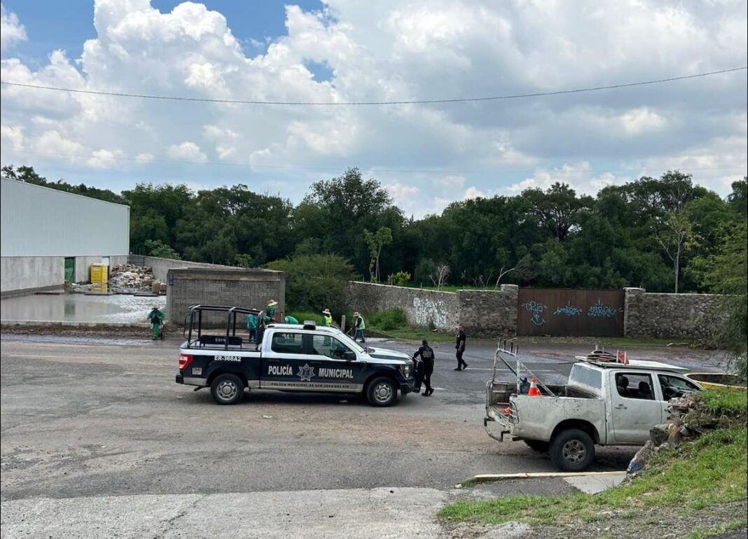 San Juan del Río atenderá desbordamiento en Boulevard Alfonso Patiño