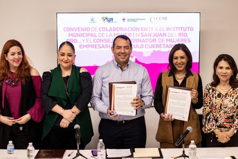 Fortalecimiento económico de mujeres en San Juan del Río gracias a nuevo convenio