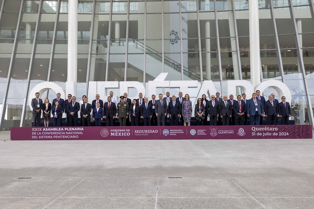 Querétaro sede de la XXIX Asamblea Plenaria de la Conferencia Nacional del Sistema Penitenciario