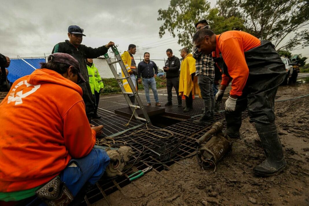 Municipio de Querétaro trabaja en atención de zonas afectadas por lluvias