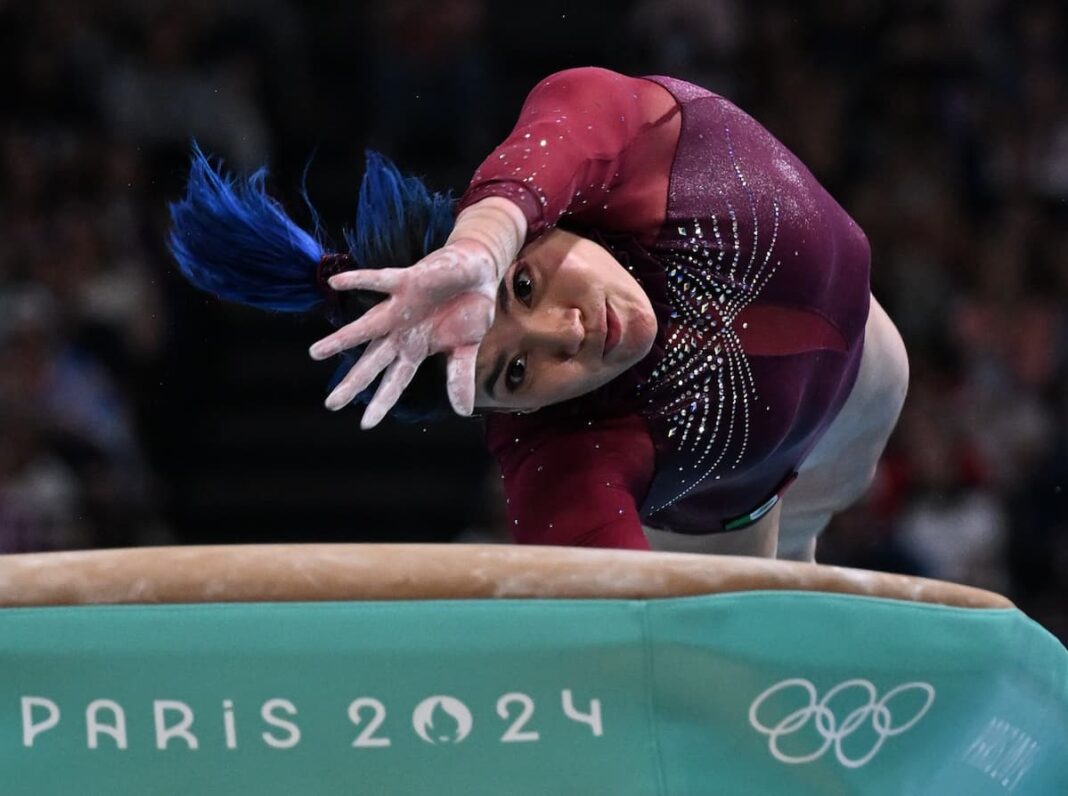 Gimnastas mexicanas Ahtziri Sandoval y Alexa Moreno en París 2024