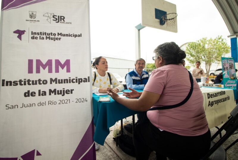 Jornada de servicios en San Juan del Río beneficia a más de mil ciudadanos