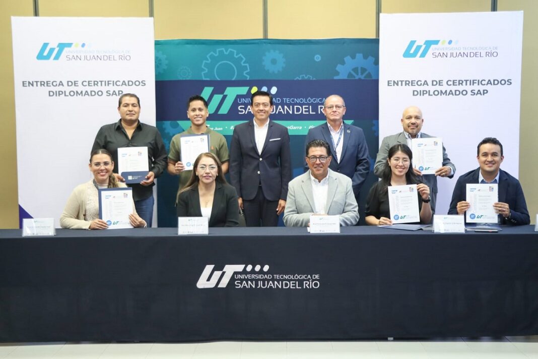 Universidad Tecnológica de San Juan del Río fortalece capacitación con diplomado SAP