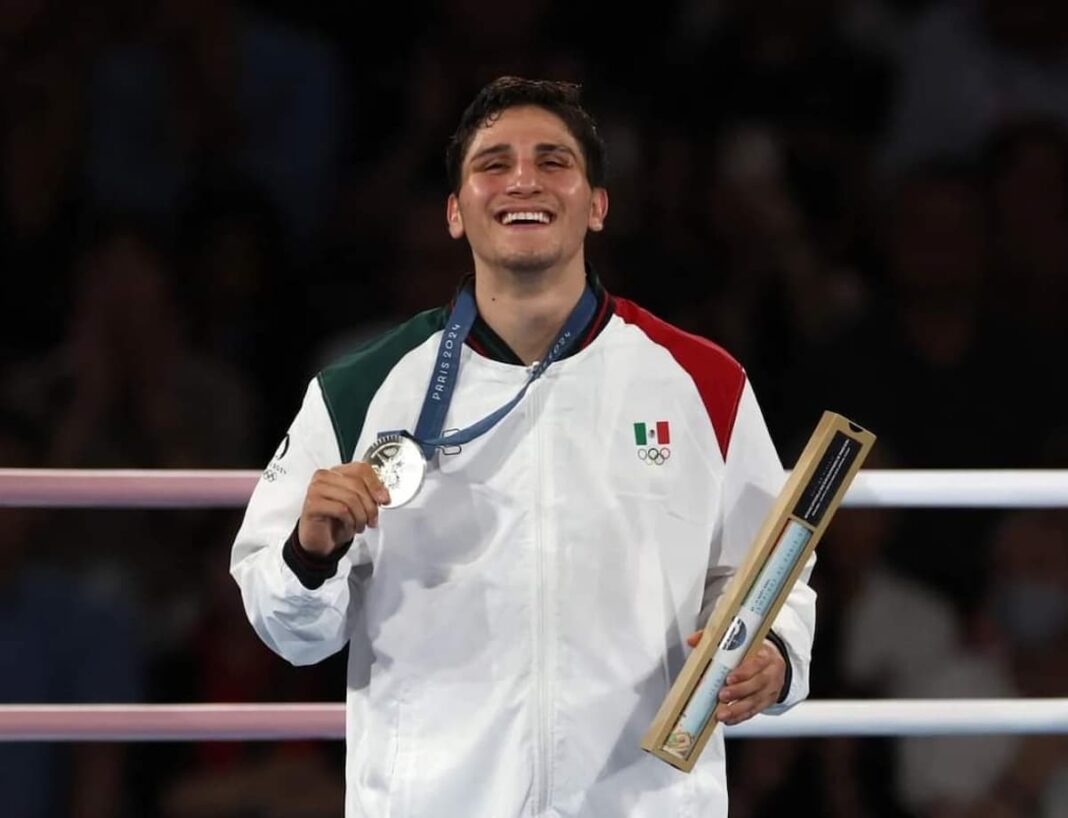 Marco Verde ganó medalla de plata en boxeo en París 2024