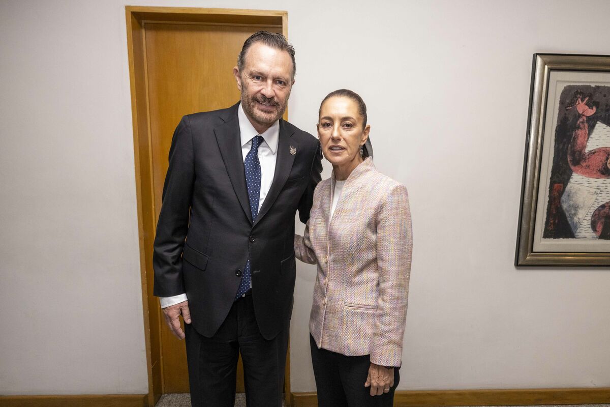 Mauricio Kuri presenta proyectos a la Presidenta electa de México Claudia Sheinbaum