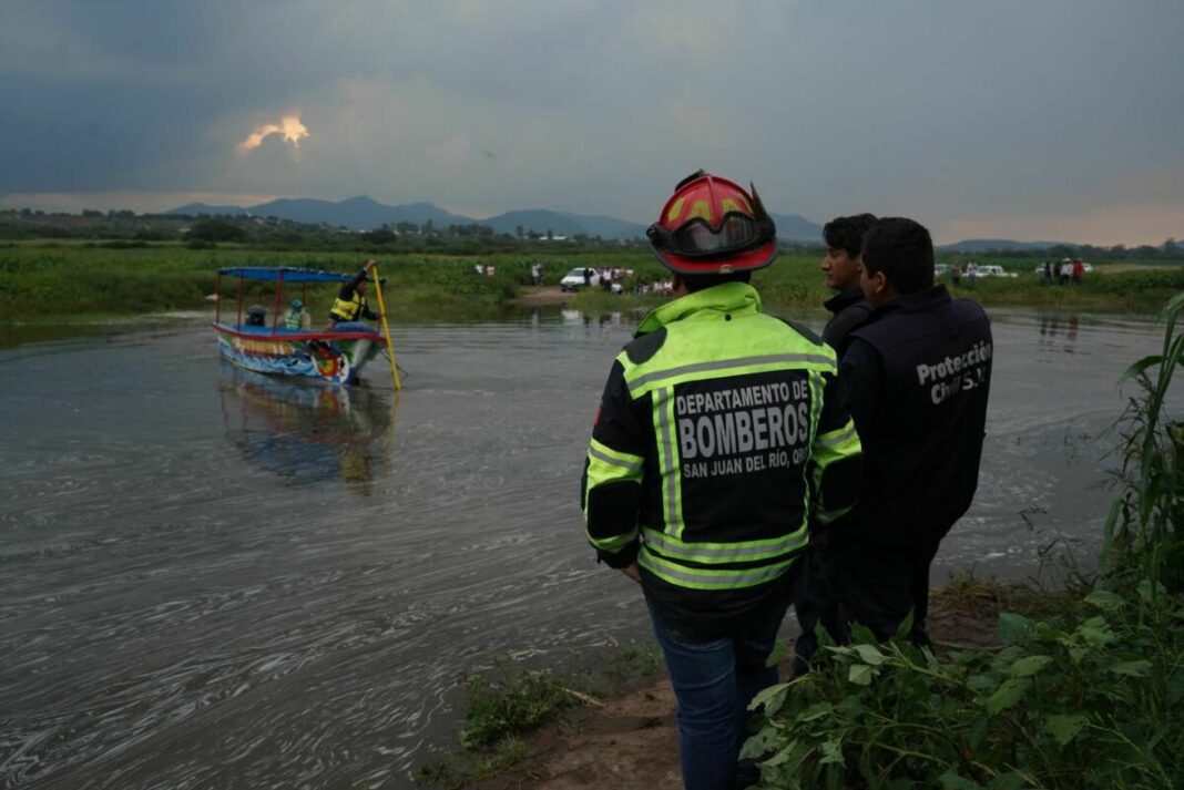 Continúa búsqueda del menor ahogado en El Rosario, San Juan del Río