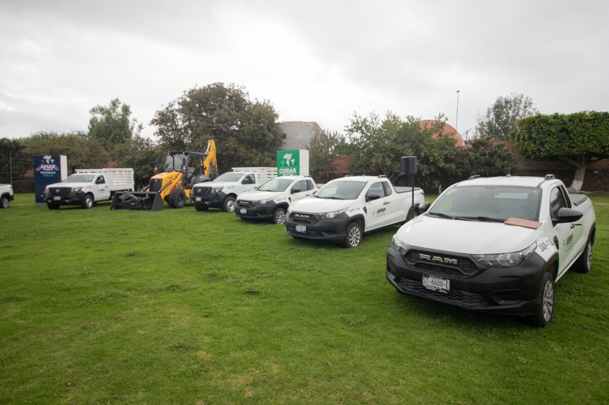 JAPAM incorpora nuevos vehículos y equipamiento para mejorar servicios de agua potable