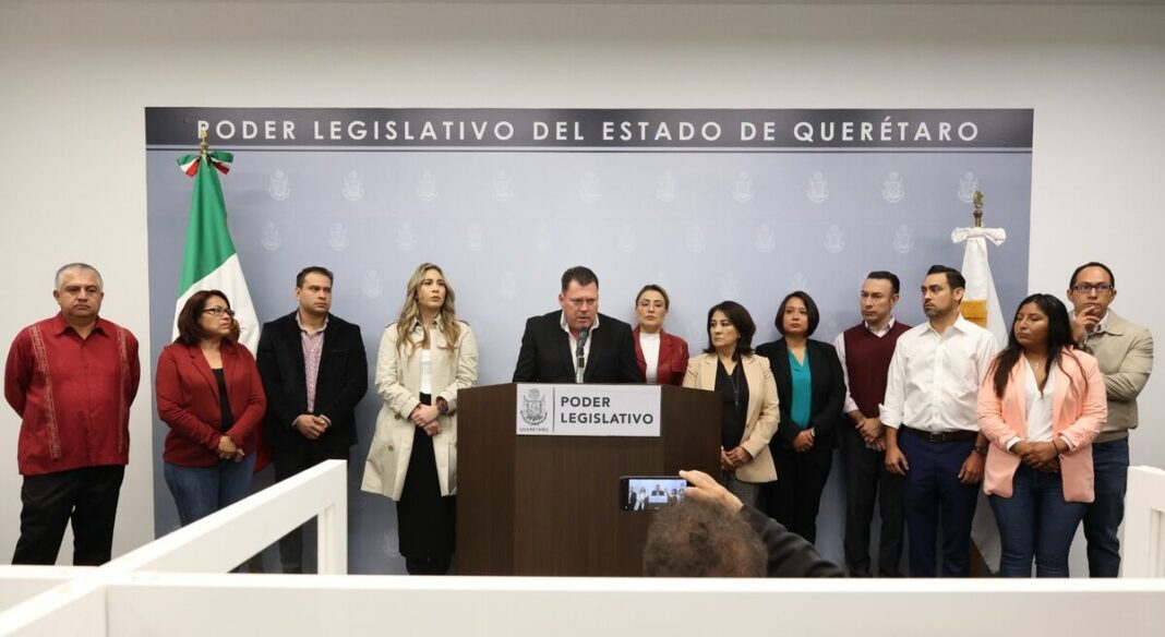 Morena exige la instalación inmediata de la Mesa Directiva en la LXI Legislatura de Querétaro