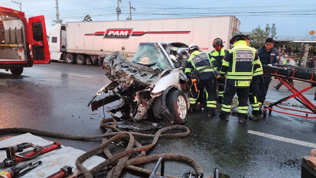 Fatal accidente en la México-Querétaro deja un muerto en San Juan del Río